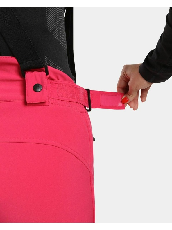 Kilpi Dámské softshellové lyžařské kalhoty Kilpi RHEA-W Růžová
