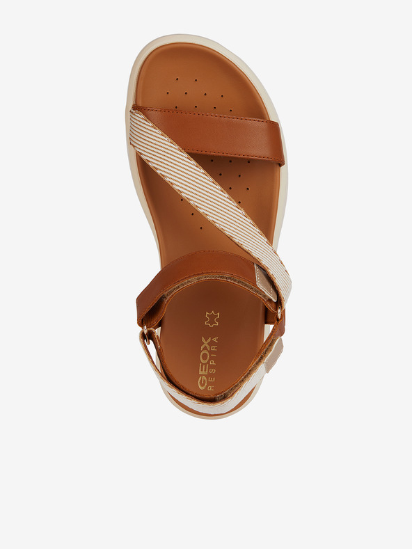 Geox Oranžové dámské sandály Geox Xand 2s