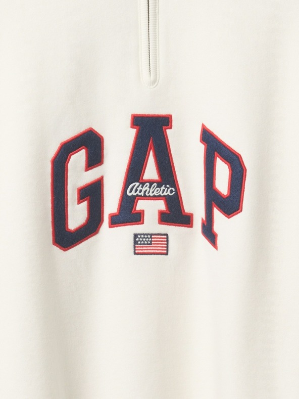 GAP Oversize mikina s logem Americana GAP