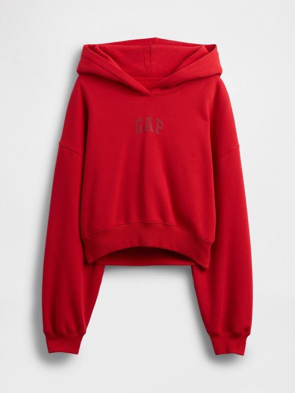 GAP Mikina s kapucí Logo Cropped Americana GAP