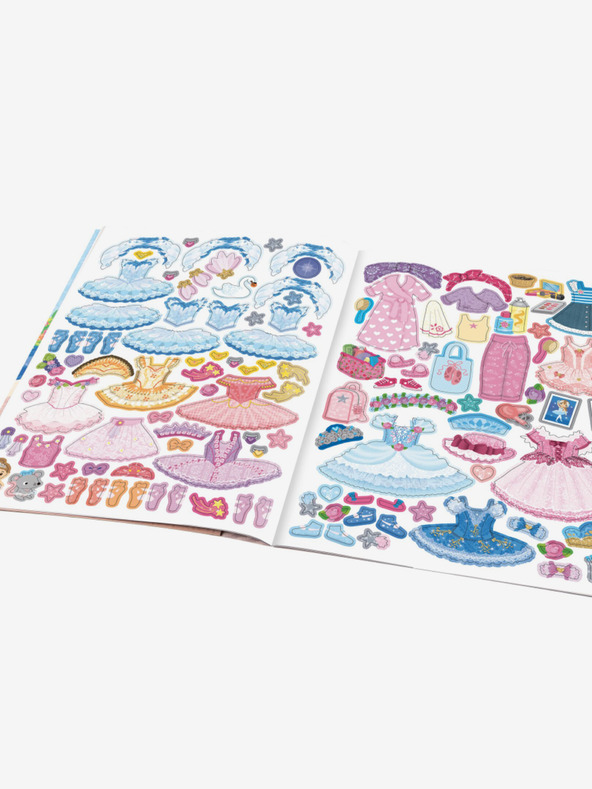 ELLA & MAX Šaty pro baletku EMMU – Kniha samolepek
