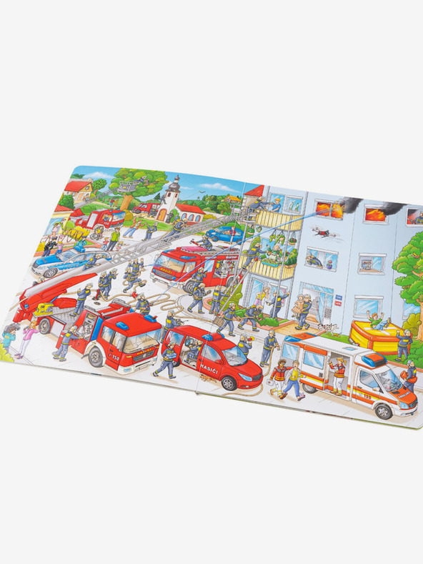 ELLA & MAX Velká knížka HASIČI pro malé vypravěče