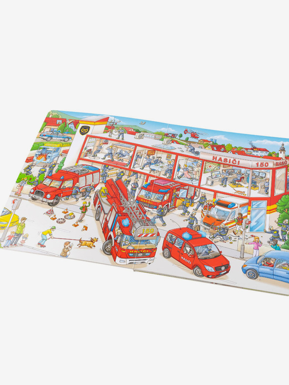 ELLA & MAX Velká knížka HASIČI pro malé vypravěče