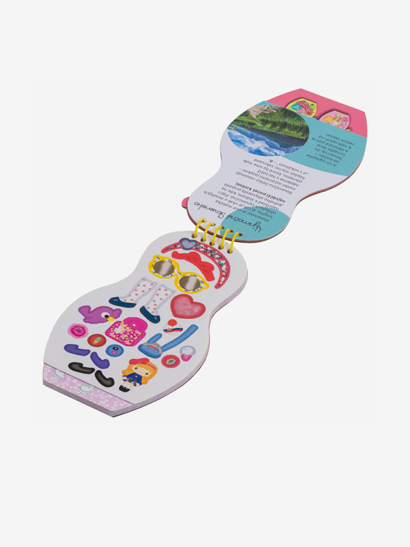 ELLA & MAX Oblékáme slovenské panenky ZUZKA – Omalovánky