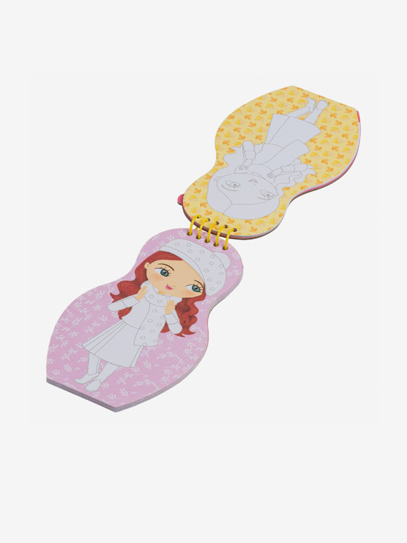 ELLA & MAX Oblékáme slovenské panenky ZUZKA – Omalovánky