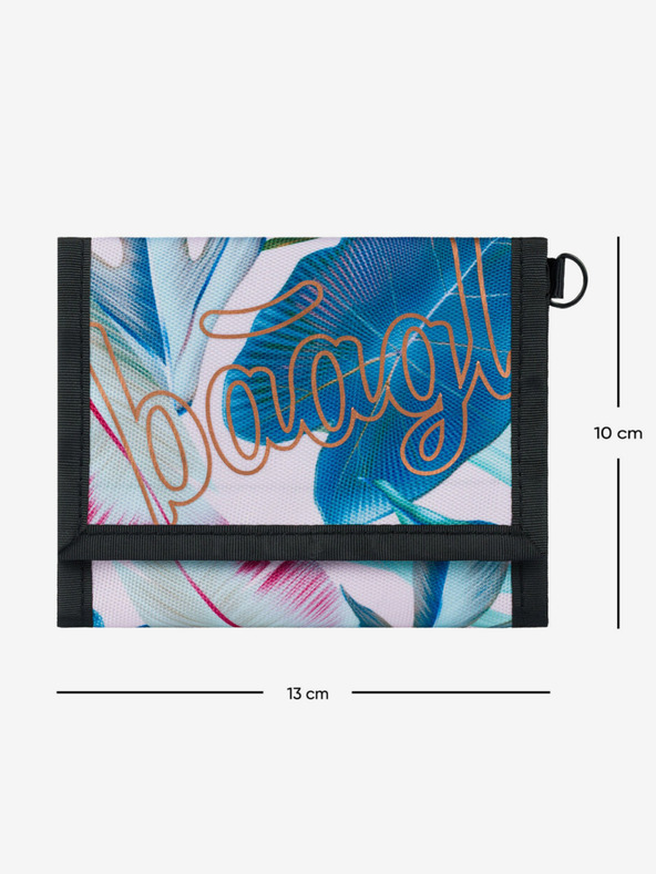 BAAGL  Fialová peněženka Baagl Leafs