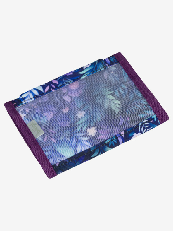 BAAGL  Fialová peněženka na krk Baagl Jungle Panda