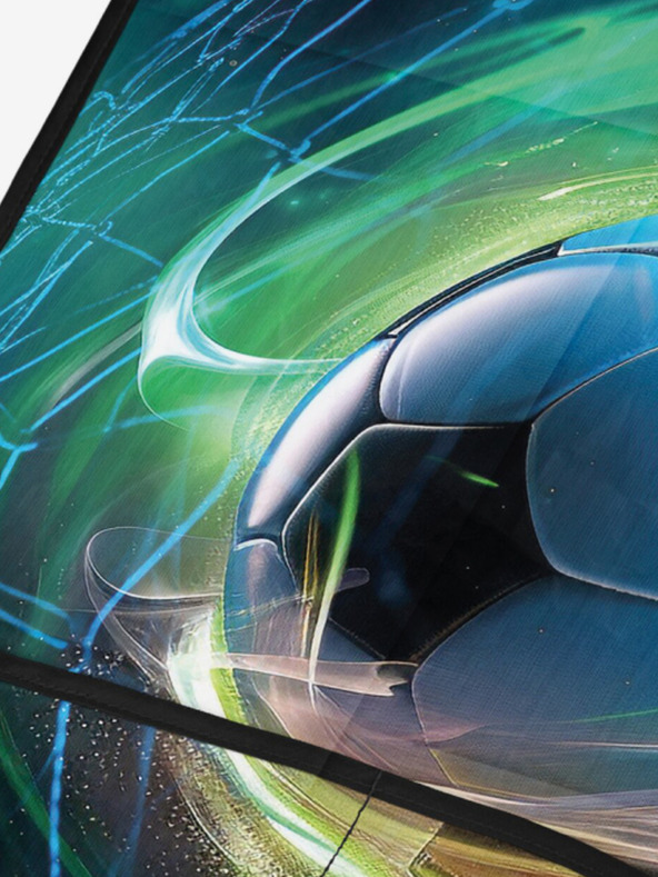 BAAGL  Modrá Dětská zástěra Fotbal Míč Baagl