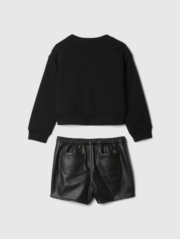 GAP Baby set mikiny a kraťasové sukně GAP