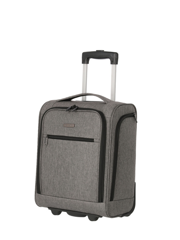 Travelite Cestovní kufr Travelite Cabin 2w Underseater Grey Melange