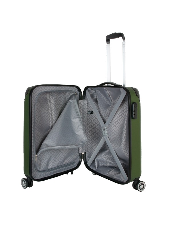 Travelite Cestovní kufr Travelite City 4w S Green