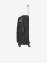 Travelite Černý cestovní kufr Travelite Miigo 4w L Black