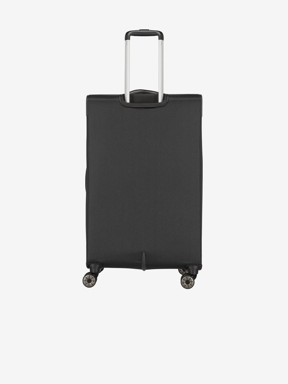 Travelite Černý cestovní kufr Travelite Miigo 4w L Black