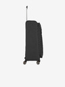 Travelite Černý cestovní kufr Travelite Miigo 4w L Black