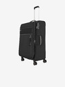 Travelite Černý cestovní kufr Travelite Miigo 4w L Black