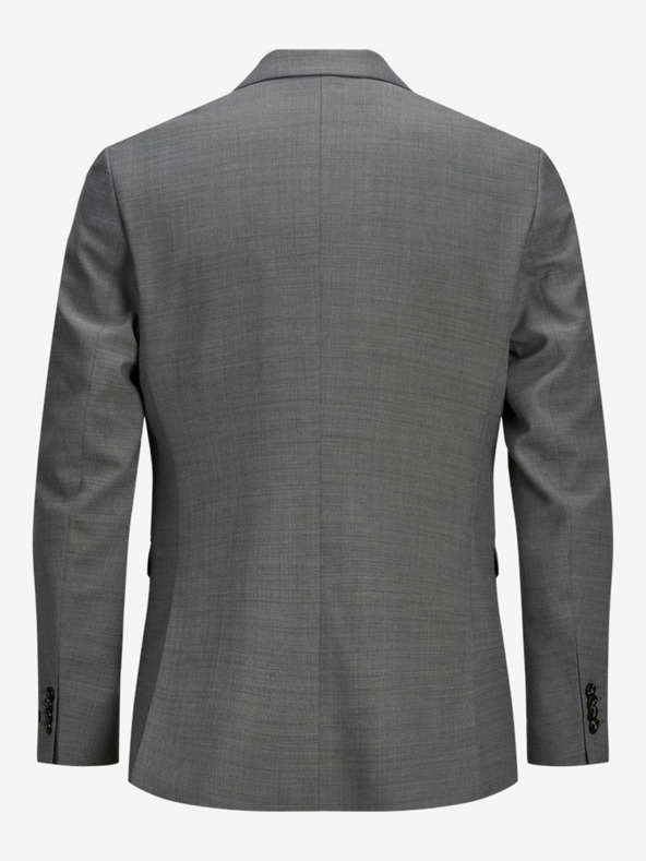 Jack & Jones Šedé pánské oblekové sako Jack & Jones