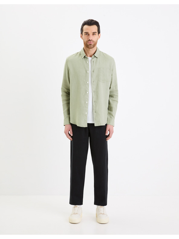 Celio Lněná košile Daflix Celio