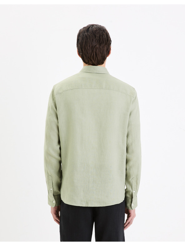 Celio Lněná košile Daflix Celio