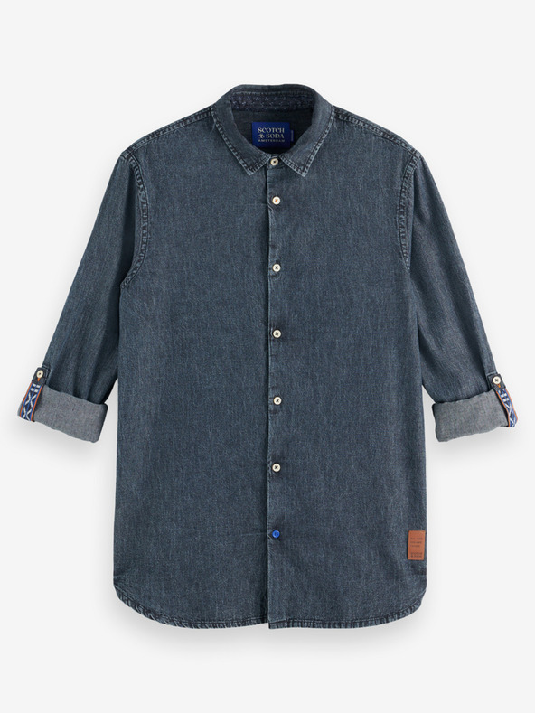 Scotch & Soda Pánská džínová košile Scotch & Soda