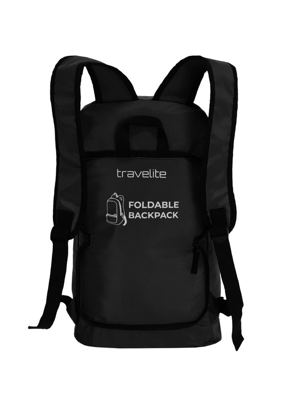 Travelite Batoh Travelite Foldable Backpack Black