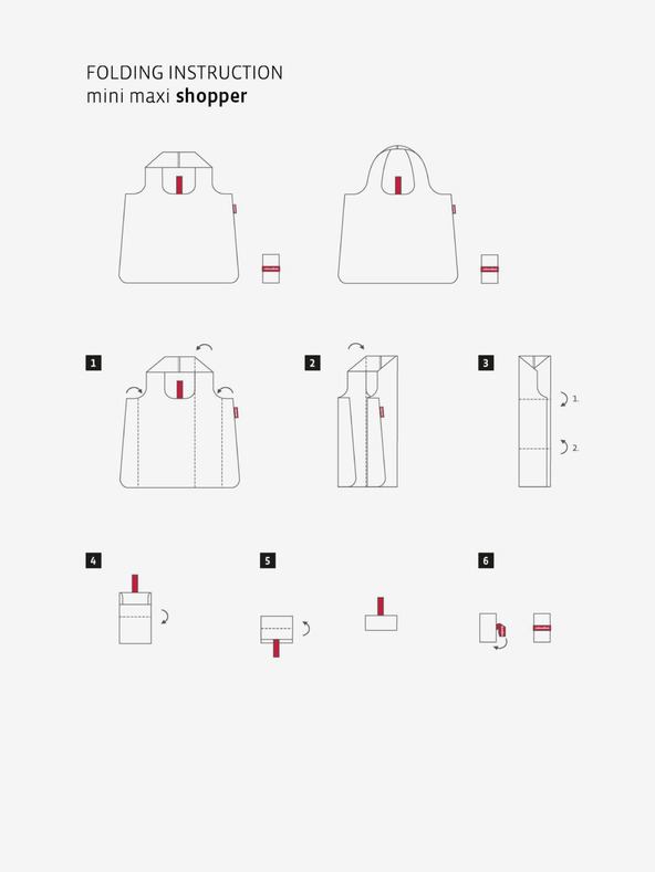 Reisenthel Černá dámská nákupní taška s puntíky Reisenthel Mini Maxi Shopper Dots White