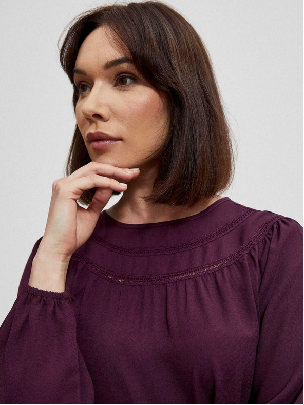 Moodo Vínová dámská halenka Moodo