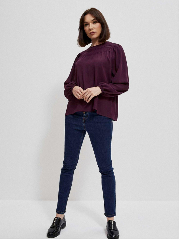 Moodo Vínová dámská halenka Moodo