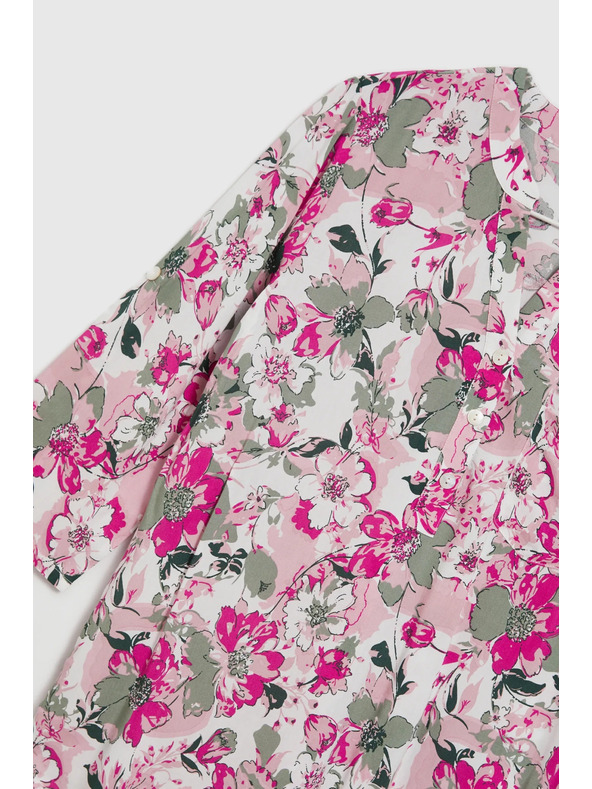 Moodo Dámské tričko květované Moodo