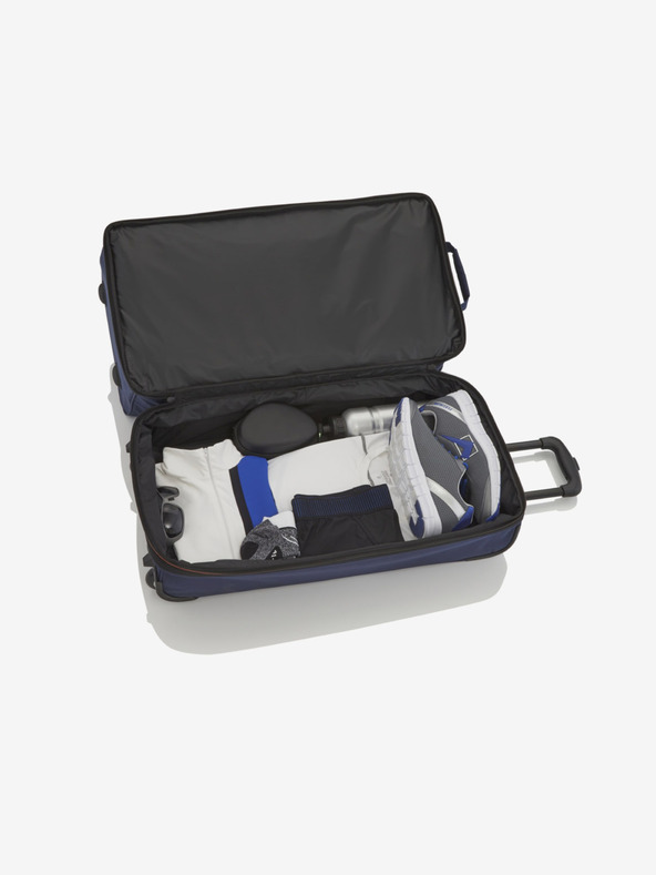 Travelite Cestovní taška Travelite Basics Wheeled duffle L Grey/green