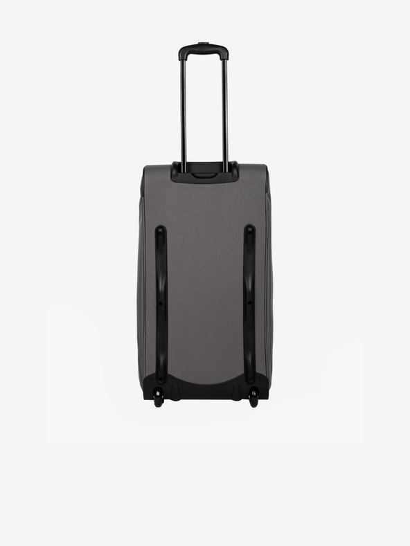 Travelite Cestovní taška Travelite Basics Wheeled duffle L Grey/green