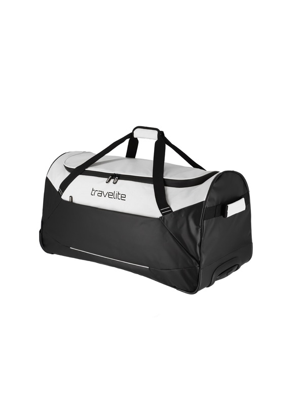 Travelite Cestovní taška Travelite Basics Trolley Travel Bag Black/white