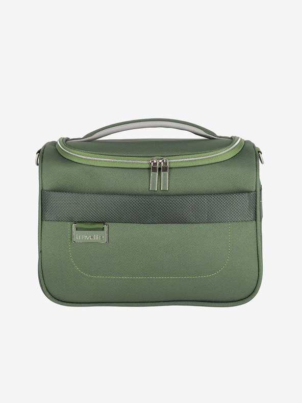 Travelite Zelená dámská kosmetická taška Travelite Miigo Beauty case Green