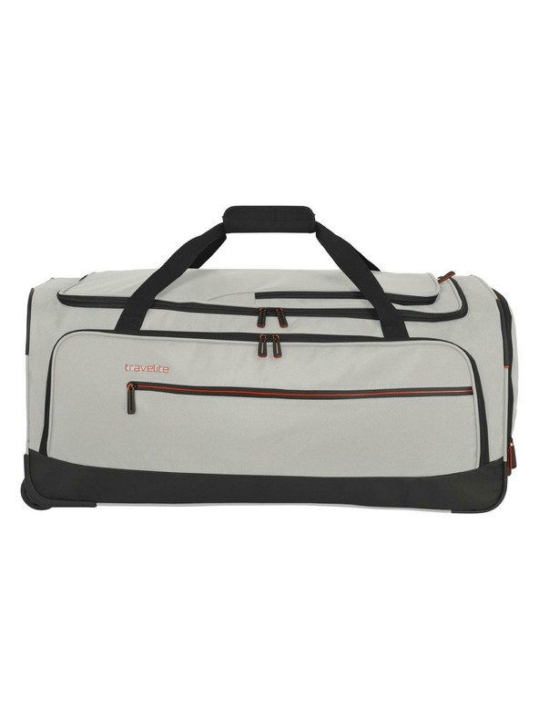 Travelite Cestovní taška Travelite Crosslite 5.0 Wheeled Duffle L White Sand