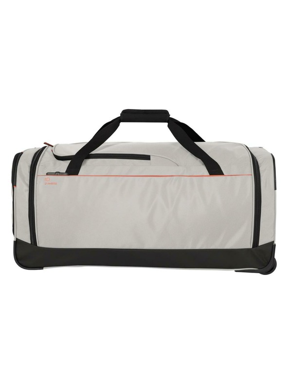 Travelite Cestovní taška Travelite Crosslite 5.0 Wheeled Duffle L White Sand