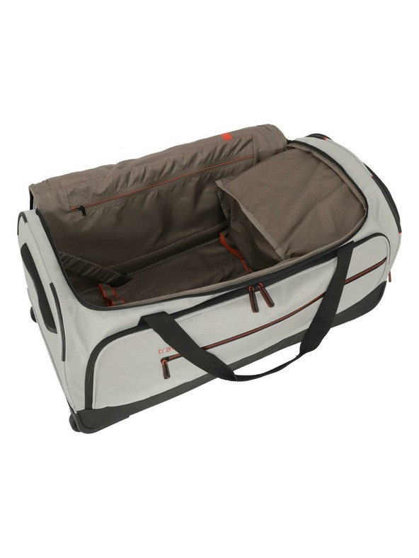 Travelite Cestovní taška Travelite Crosslite 5.0 Wheeled Duffle L White Sand