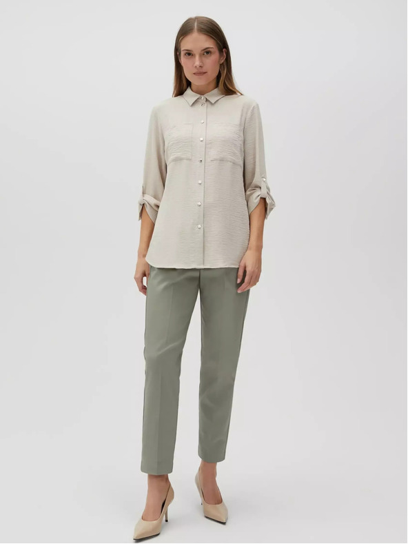 Moodo Béžová dámská košile Moodo