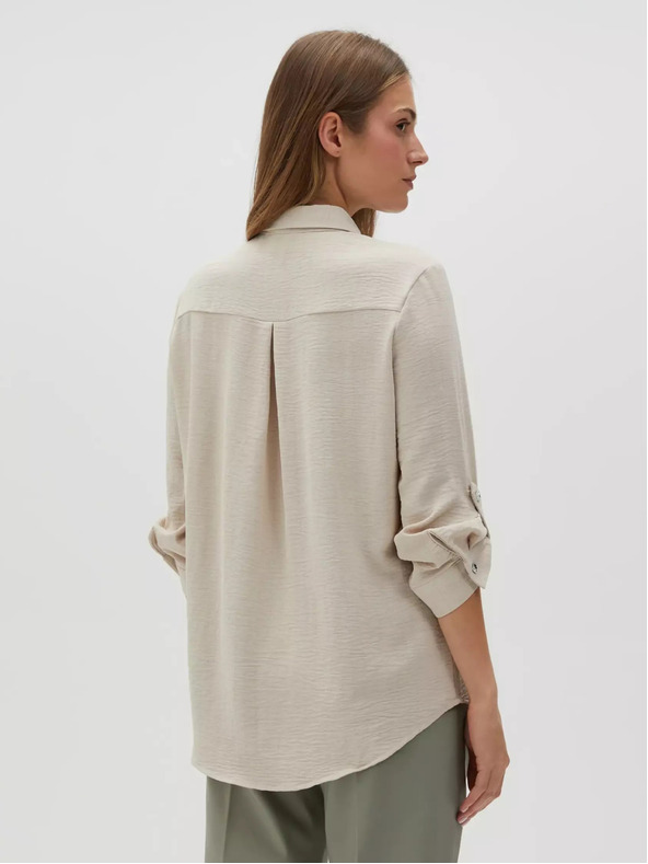 Moodo Béžová dámská košile Moodo