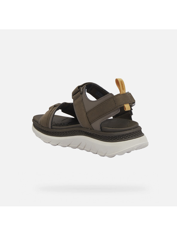 Geox Šedé pánské sandály Geox Spherica Actif X S