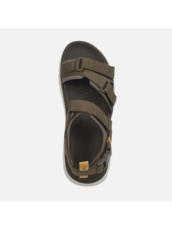 Geox Šedé pánské sandály Geox Spherica Actif X S