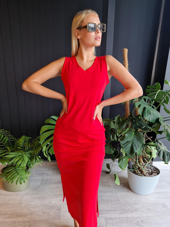 Edoti Dámské mini šaty DLR106 - růžové OTHER