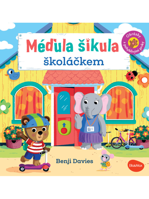 BAAGL  MÉĎULA ŠIKULA ŠKOLÁČKEM – Obrázky s pohyblivými prvky