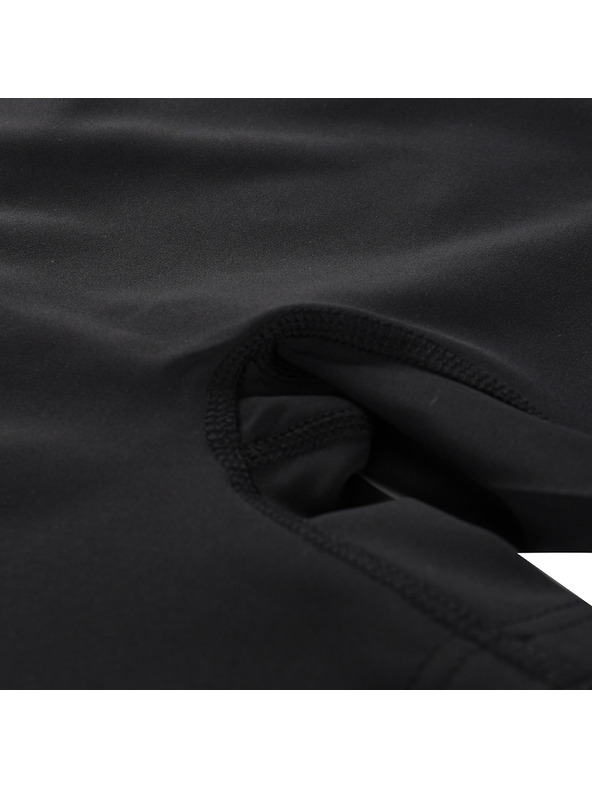 ALPINE PRO Dětské krátké rychleschnoucí legíny ALPINE PRO ELO black