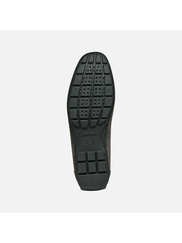 Geox Šedé pánské mokasíny Geox Moner W 2FIT