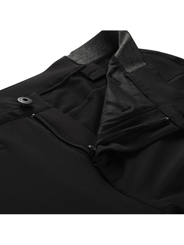 ALPINE PRO Pánské rychloschnoucí kalhoty s cool dry ALPINE PRO RAMEL black
