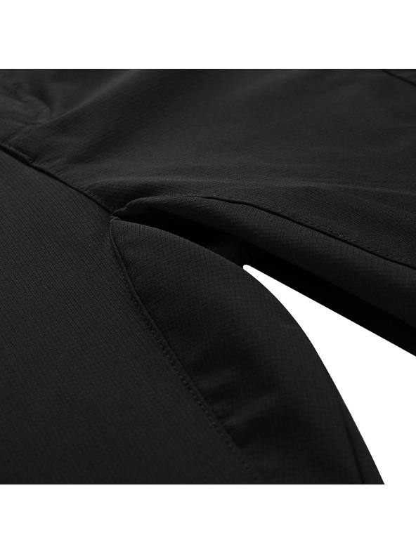 ALPINE PRO Pánské softshellové kalhoty s cool dry ALPINE PRO CORB black