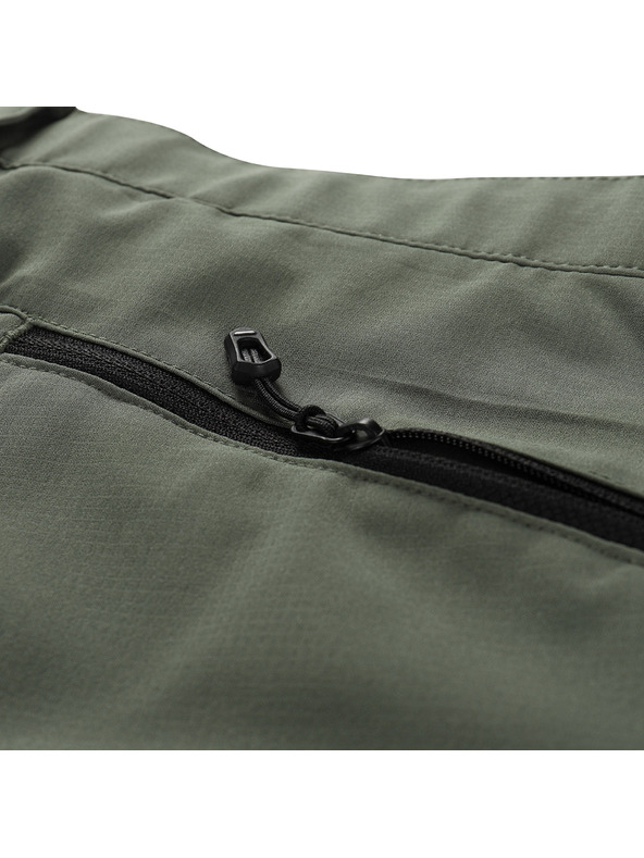 ALPINE PRO Pánské rychleschnoucí kalhoty s cool dry ALPINE PRO NESC 2 olivine