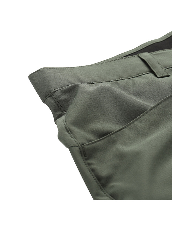ALPINE PRO Pánské rychleschnoucí kalhoty s cool dry ALPINE PRO NESC 2 olivine