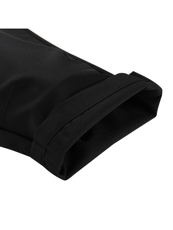 ALPINE PRO Pánské softshellové capri kalhoty ALPINE PRO WEDER 2 black
