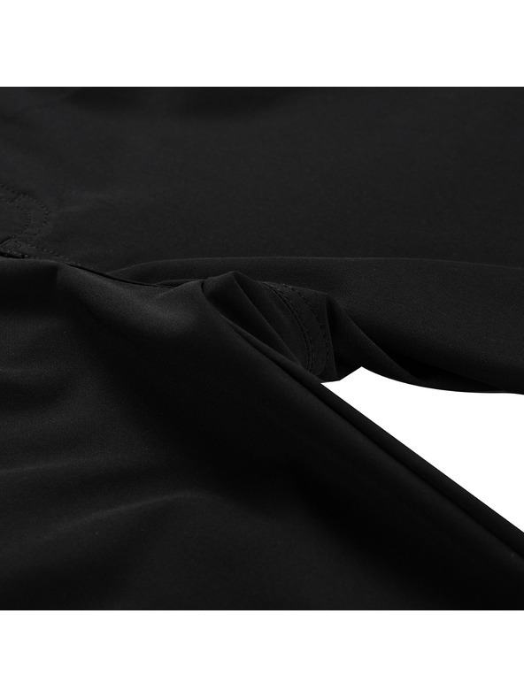 ALPINE PRO Pánské softshellové capri kalhoty ALPINE PRO WEDER 2 black