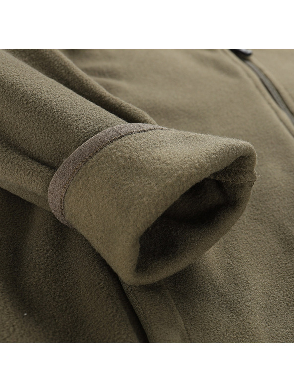 ALPINE PRO Pánská fleecová mikina ALPINE PRO SIUS 2 stone gray
